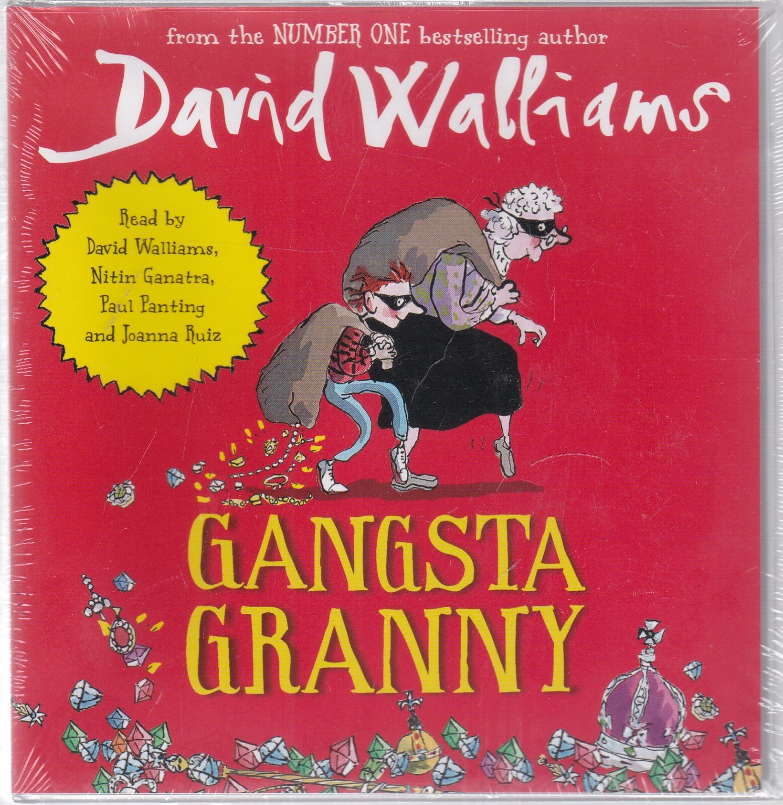 Gangsta Granny David Walliams Book on Audio CD – Unabridged New