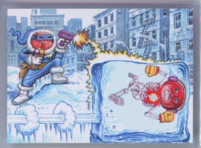2014 Garbage Pail Kids Battles #1 of 4 Quick Lee vs Calvin Cold