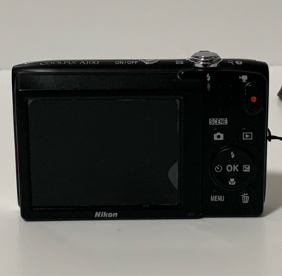 Nikon COOLPIX A100 Silver 20.1MP Digital Camera Japan Tested | eBay