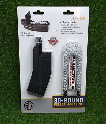 Sig Sauer MCX/MPX Air Rifle 30-Round Pellet Magazine w/ Belts