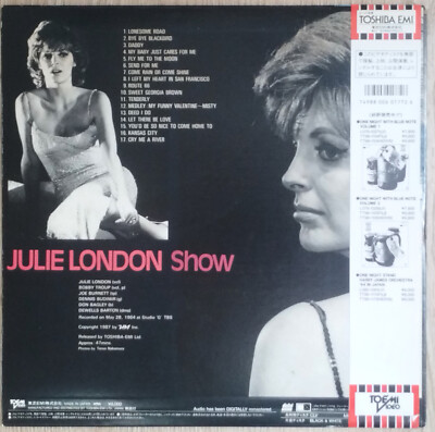 洋楽 Julie London \"Live at newlatinQuarter\"LP 送料込み Julie London ジュリー・ロンドン / ライブ・アット