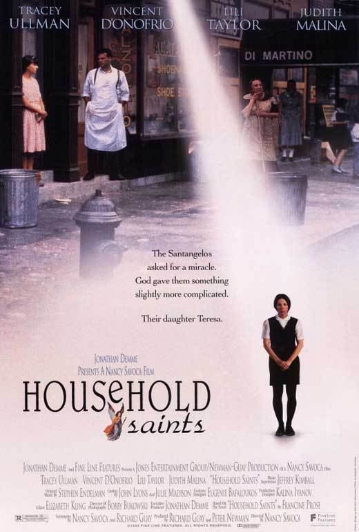 HOUSEHOLD SAINTS Movie POSTER 27x40 Sale Special price price D'Onof Ullman Vincent Tracey