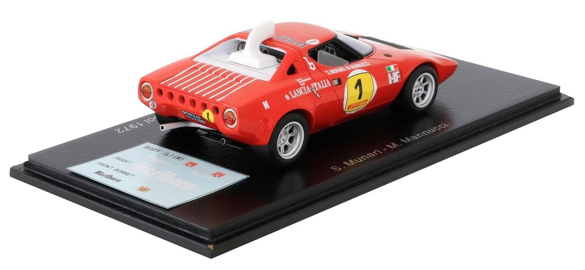 Spark S9071 Lancia Stratos HF Costa Del Sol Rally 1972 - S