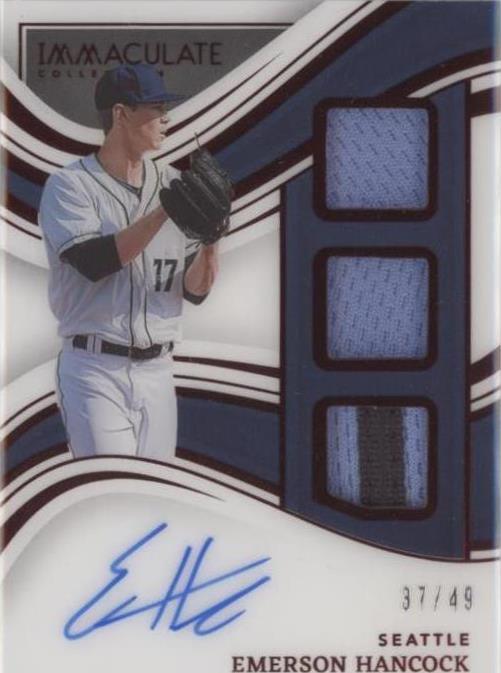 2023 Panini Immaculate Collection - Prospect Triple Memorabilia