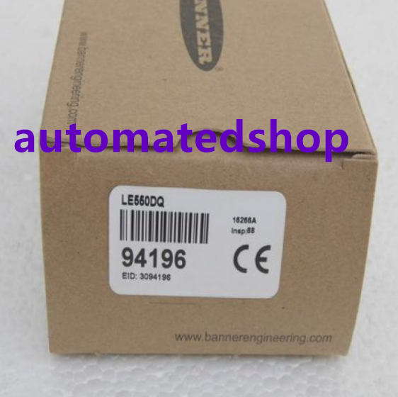 BANNER Sensor LE550DQ Brand new fedex or DHL