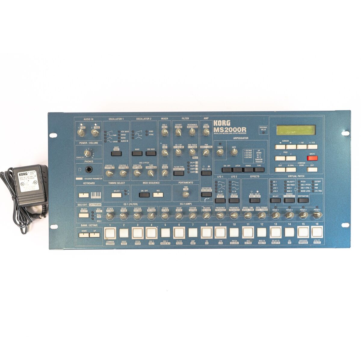 Korg MS2000R Analog Modeling Synthesizer Rackmount Module Korg MS2000R Analog Modeling Synthesizer Rackmount Module
