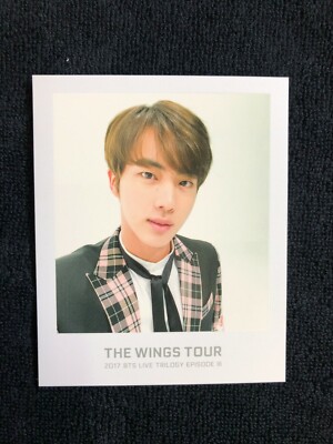 BTS THE WINGS TOUR 2017 Ticket Album Official Photo card | eBay