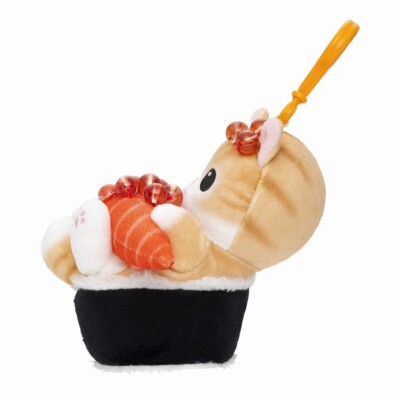Lot De 3 Peluches Mofusand Chat Sushi (Nyanko Sushi) - 13 Cm - Import Japon 2025 - Neuf