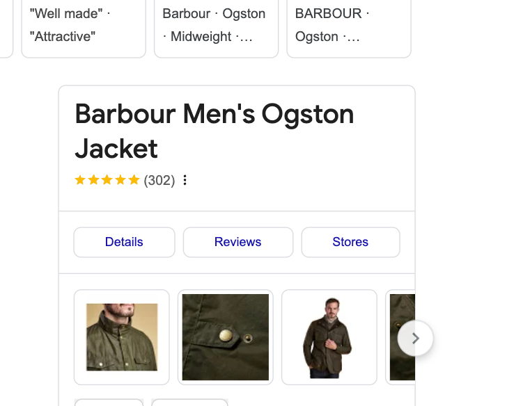 BARBOUR Ogston Wax Jacket w/ Elbow Patches Olive MSRP$625 Sam