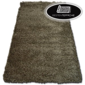 Billiger Teppich Angenehm Zu Beruhren Shaggy Galaxy 5cm Braun