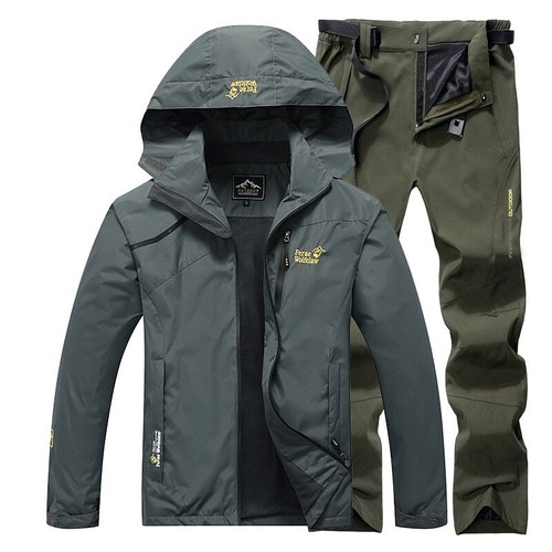 New Waterproof Fishing Suit Set Thin Hooded Jacket Outdoor Breathable Quick Dry - Picture 11 of 40
