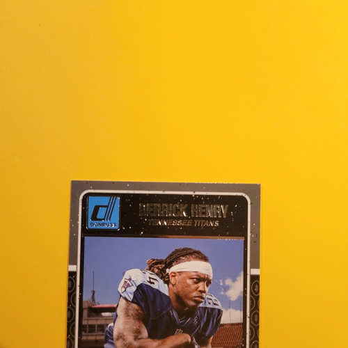 2016 Panini Donruss Rated Rookie Derrick Henry Rookie Card #365 Tennessee Titans - Picture 2 of 6