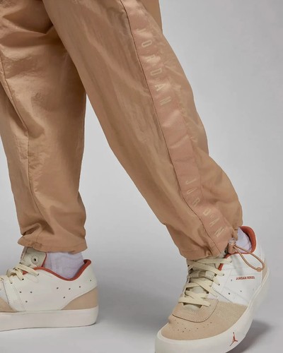 Jordan Essentials Warm Up Trousers Beige Size S Repel Joggers FB7292 200 New - Picture 12 of 12