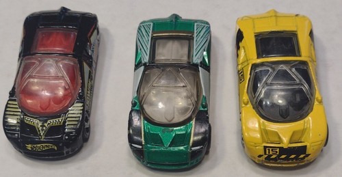 Hot Wheels Lotto di 3 diverse concept car Ford GT-90 verde giallo nero GT90 🏁 - Foto 6 di 7