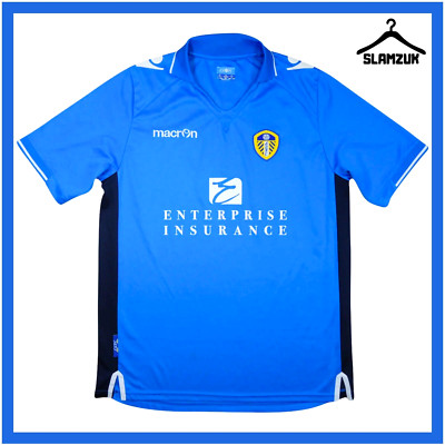 Leeds United Football Shirt Macron Small Away Kit LUFC Trikot 2012 2013 E94