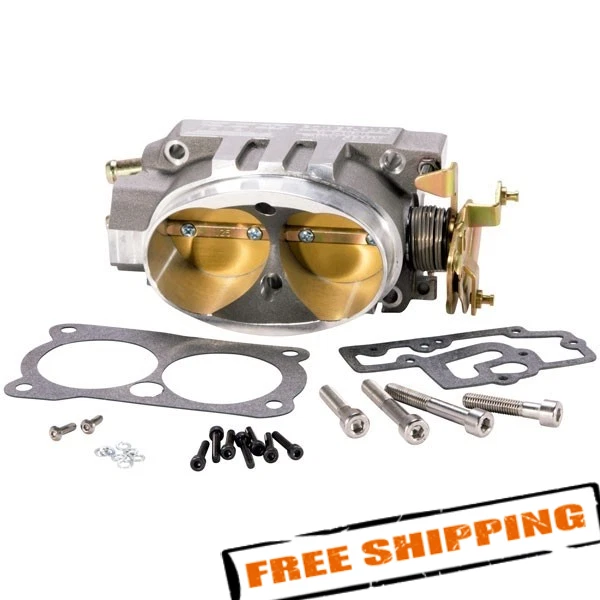 Cuerpo de acelerador doble BBK 1543 52 mm para 94-97 Camaro y Firebird / 94-96 Corvette V8 Foto 2 de 4