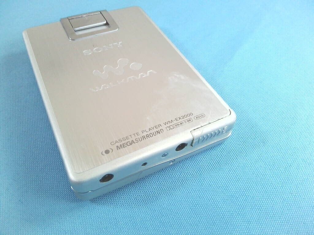 Vintage Sony WM-EX2000 Walkman Portable Cassette Player In Vintage Sony WM-EX2000 Walkman Portable Cassette Player In