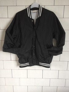 nylon letterman jacket