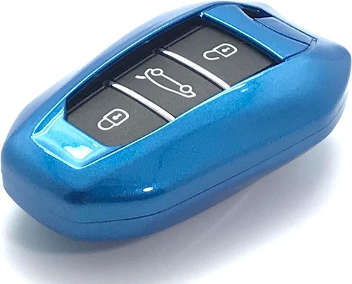 Gloss Key Case For PEUGEOT e-308 (2024) 308 408 508 5008 208 2008 Keyless Fob - Picture 14 of 47