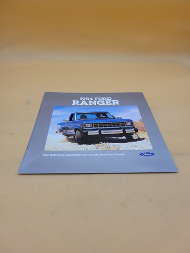 1984 FORD RANGER DEALER SHOWROOM ORIGINAL SALES BROCHURE CATALOG BOOKLET