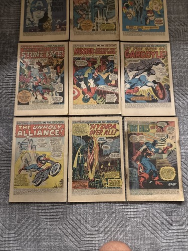 Capitan America 9 fumetti 1968-1971 rari numeri chiave con prime apparizioni - Foto 11 di 12