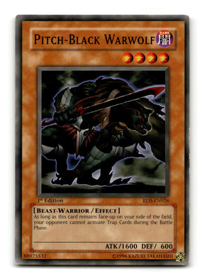 Pitch-Black Warwolf - RDS-EN026 - YuGiOh-LP
