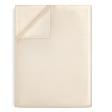 Beige Flat Sheet Twin Ultra Soft Breathable Brushed 1800 Microfiber Top Bed