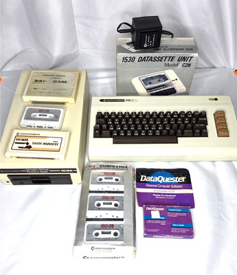 Commodore VIC-20 System Bundle w/ 1541 Drive, 1530 Datassette, 24K RAM, Tested!