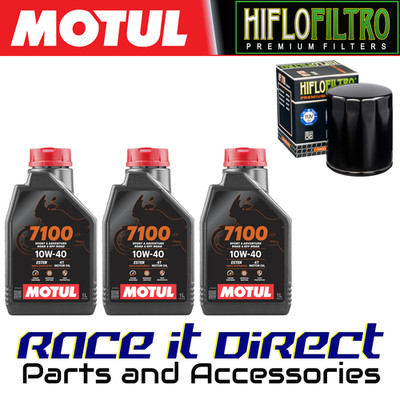 Öl & Filter für Harley XL883L Sportster Low EFI 2007-2019 MOTUL 7100 & HF