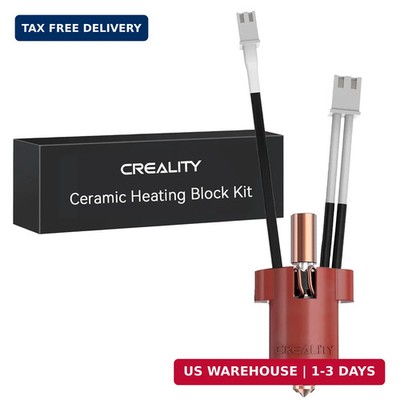 Creality Official CR-10 SE Hotend Kit, Original Ceramic Heating Block Kit 300°C
