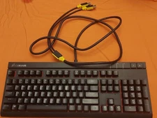 Corsair Strafe Red LED Mechanical Keyboard with Cherry MX Brown Keys