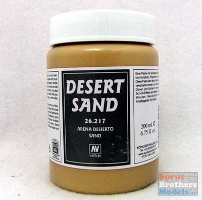 VAL26217 Vallejo Earth Effects - Desert Sand (200ml) #26217