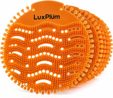 Urinal Screens Deodorizer 10 Pack Long-Lasting Orange Scent, Splash Control Urin