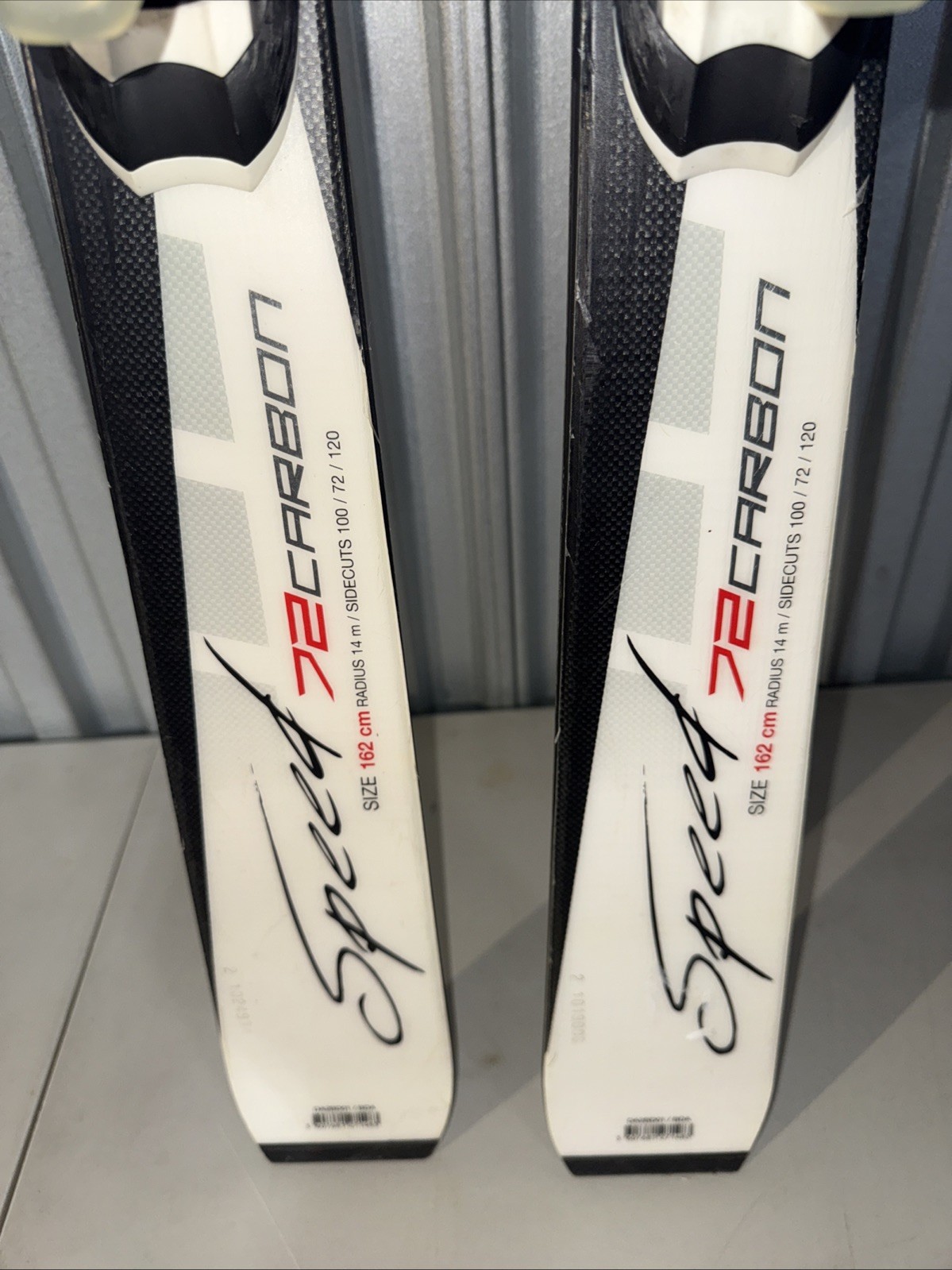 Dynastar Speed 72 Carbon Skis 162cm w/ Look Fluid Bindings-All Mountain Carving