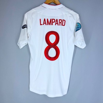 ENGLAND NATIONAL TEAM 2012 HOME FOOTBALL SHIRT JERSEY #8 LAMPARD