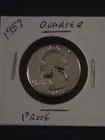 🇺🇸 1957 Washington Quarter 25c GEM PROOF 90% Silver 🧨🧨🧨