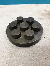 Antiker massiver Bronze Ehering Ring Gr&ouml;&szlig;en&auml;nderungswerkzeug 990 Gramm Gbb15