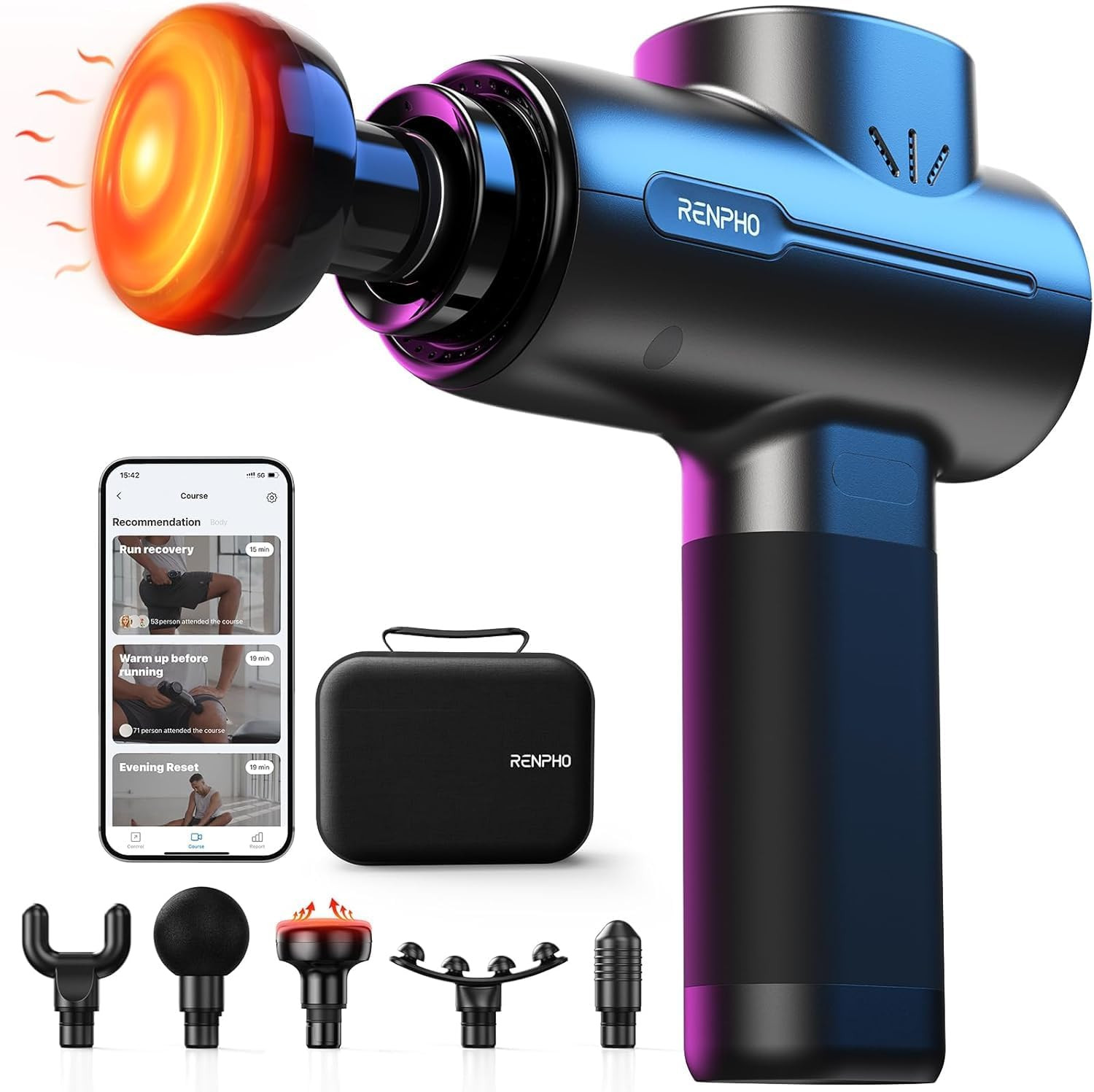 Pistola Massaggiante Bluetooth e Calore: Il Segreto del mio Relax
