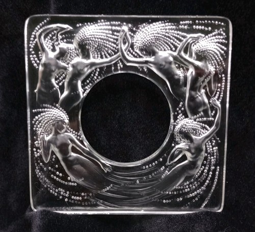 RARE 1926 Lalique Naiades Mermaids Picture Frame Excelent Cond. READ VTG. - Picture 1 of 17