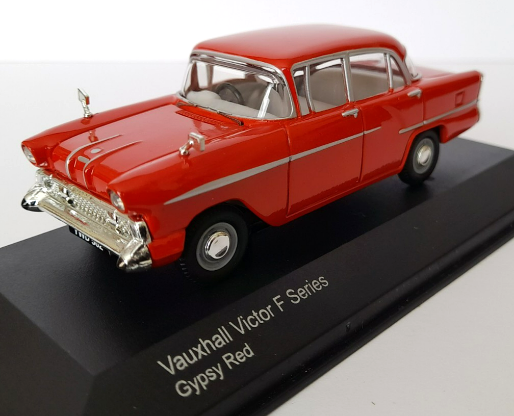 Lledo Vanguard VA03800 Vauxhall Victor F Series - Gypsy Red - 1:43 Scale