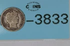 1914 10C LIBERTY HEAD BARBER SILVER DIME Early US TYPE RAW-3833