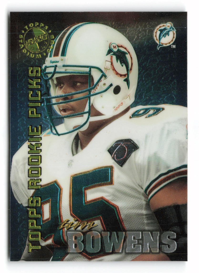 1995 Stadium Club Members Only 50 Tim Bowens #47 Miami Dolphins