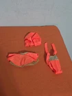 Vintage 1992 Hollywood Hair Teresa Barbie Doll Orange Outfit (Outfit Only)