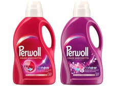 PERWOLL Fl&uuml;ssig Set 2x 27 WL (54WL) Color & Color Bl&uuml;tenrausch 2x 1,35l