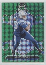 2024 Panini Mosaic Green Mosaic Prizm Jelani Woods #96 18d9