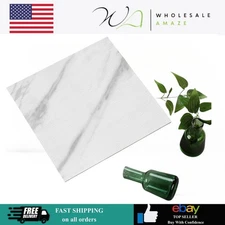 Marble Floor Tiles – 12 x 12 Inch Peel & Stick Vinyl Waterproof Self Adhesive