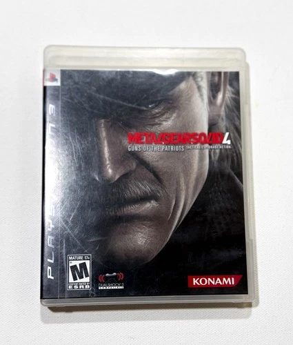 Metal Gear Solid 4: Guns of the Patriots - Sony PlayStation 3 CIB Tested