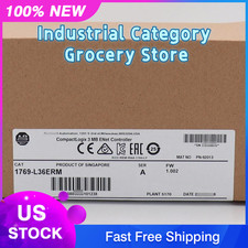 1PC BRAND NEW ALLEN-BRADLEY 1769-L36ERM SER A 1769L36ERM ONE YEAR WARRANTY