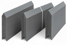 Plastic Edge Corner Protectors 1.93''x 1.93''x 5'' for Strapping Waterp...
