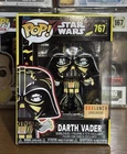 Funko Pop! Darth Vader Glow Dark BoxLunch Star Wars Retro 767 W Protector